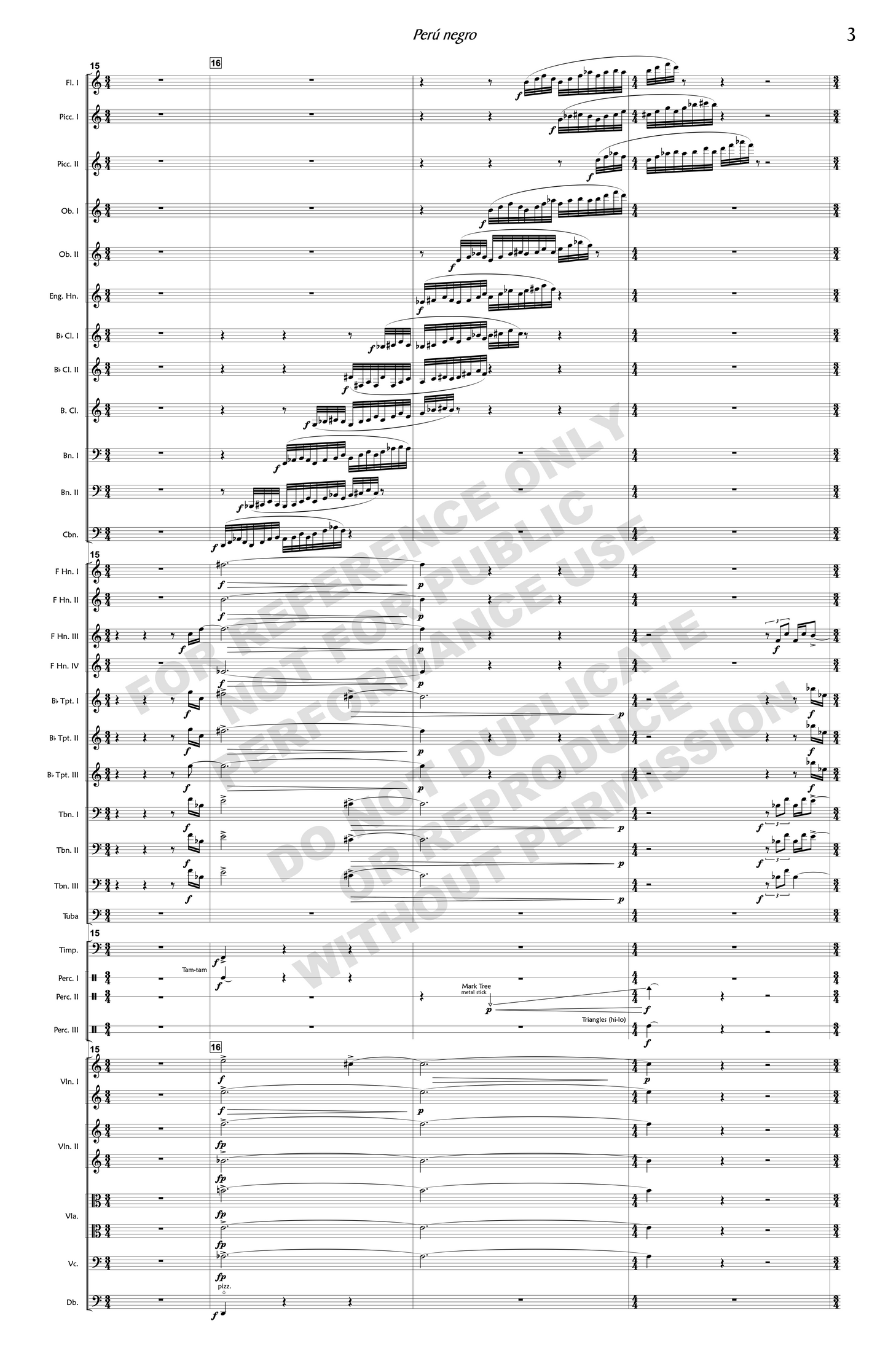Perú Negro, for orchestra