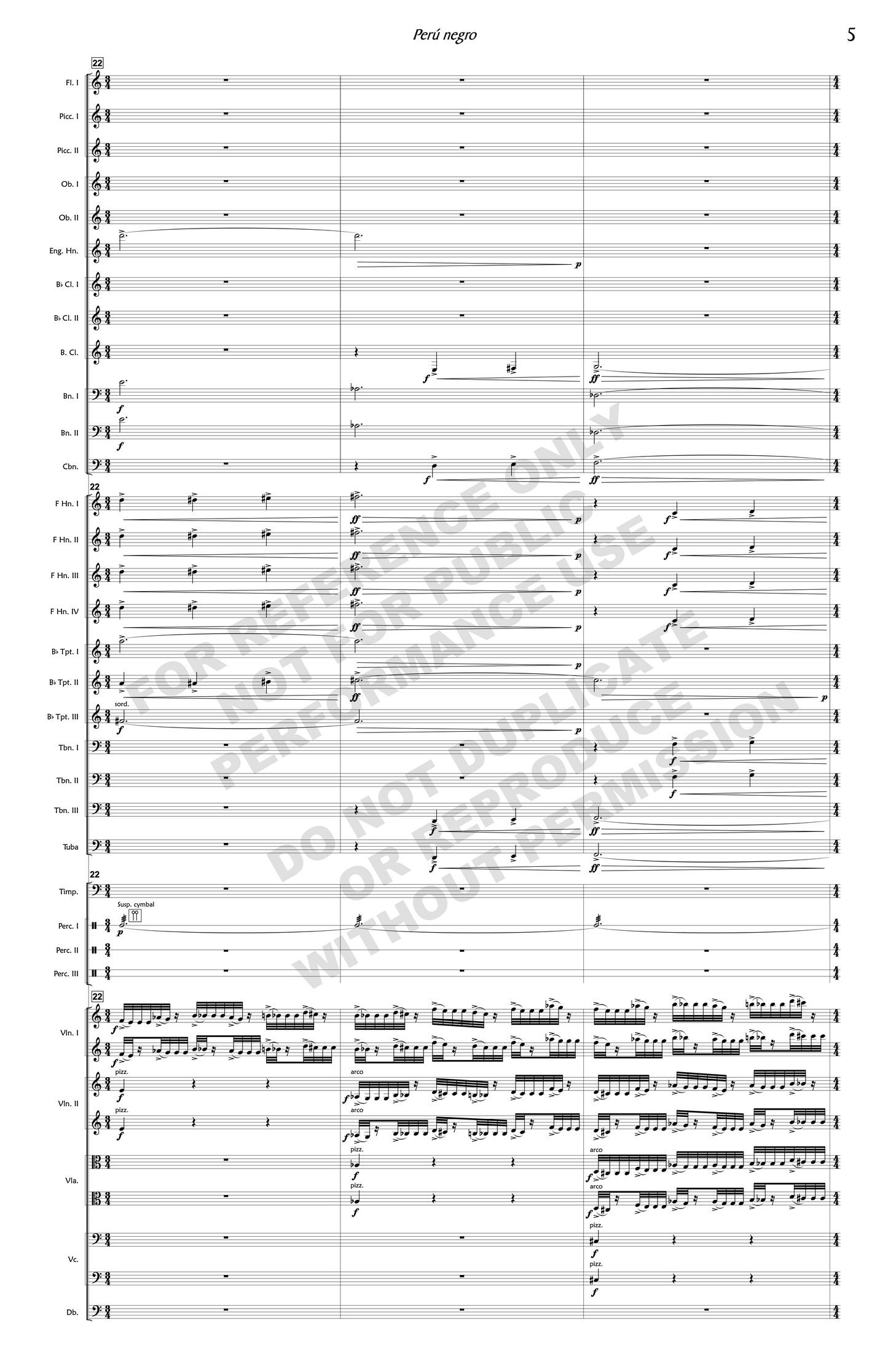 Perú Negro, for orchestra
