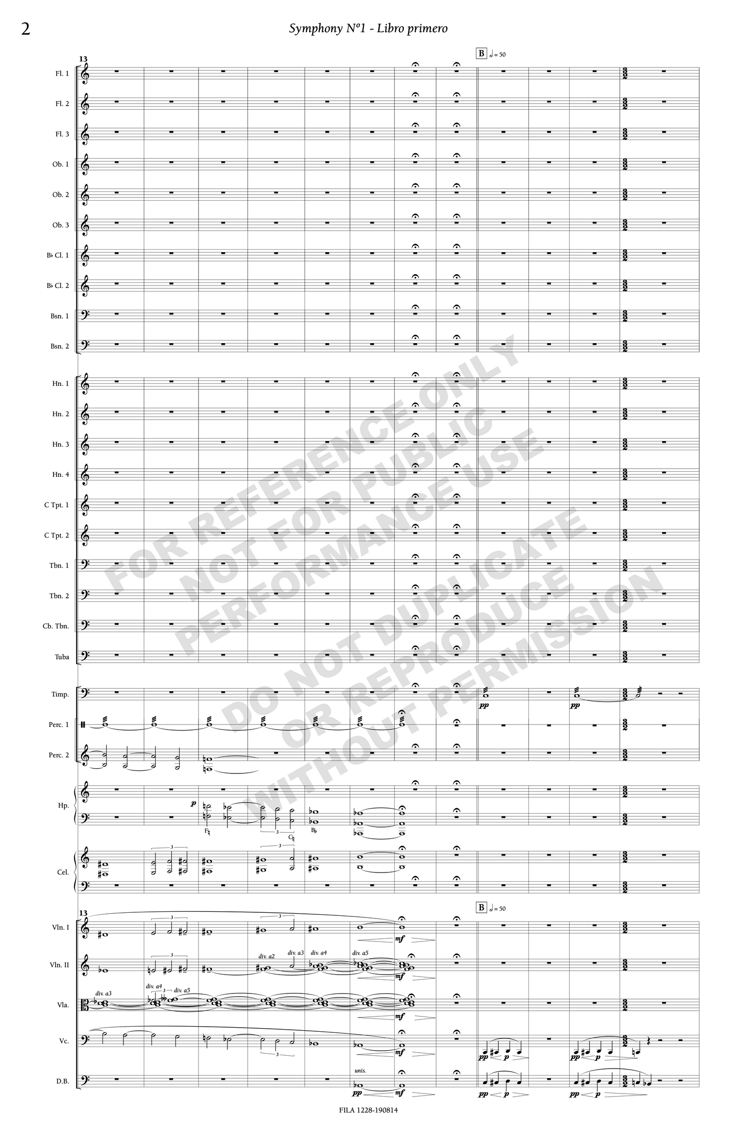 Symphony Nº 1: The Travails of Persiles and Sigismunda, for orchestra