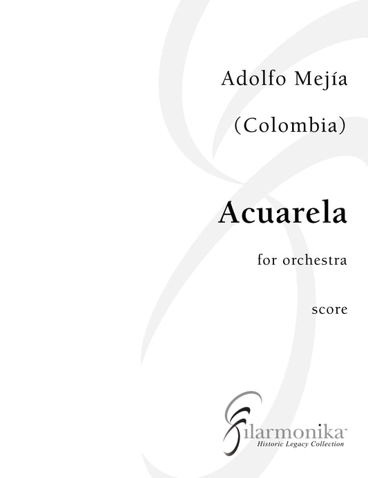 Acuarela, for orchestra