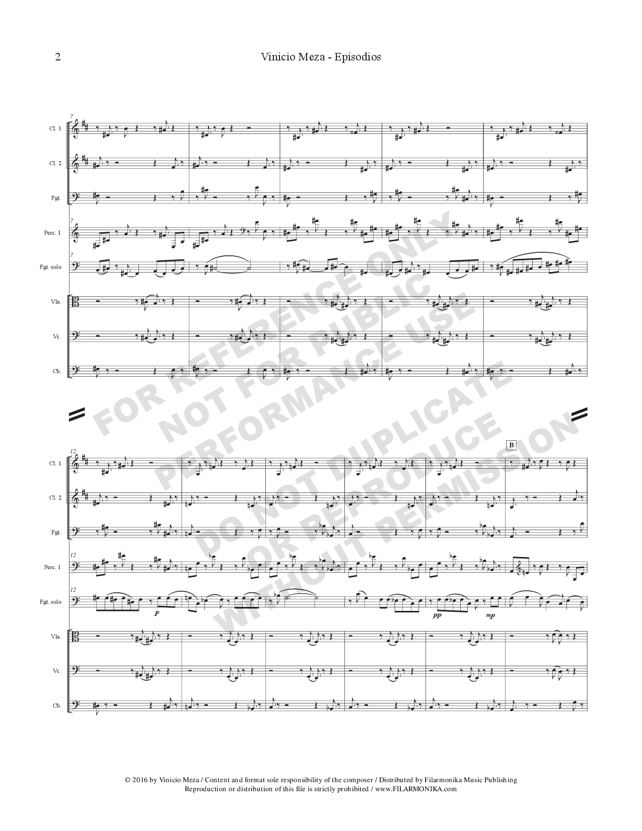 Episodios, for basoon and orchestra