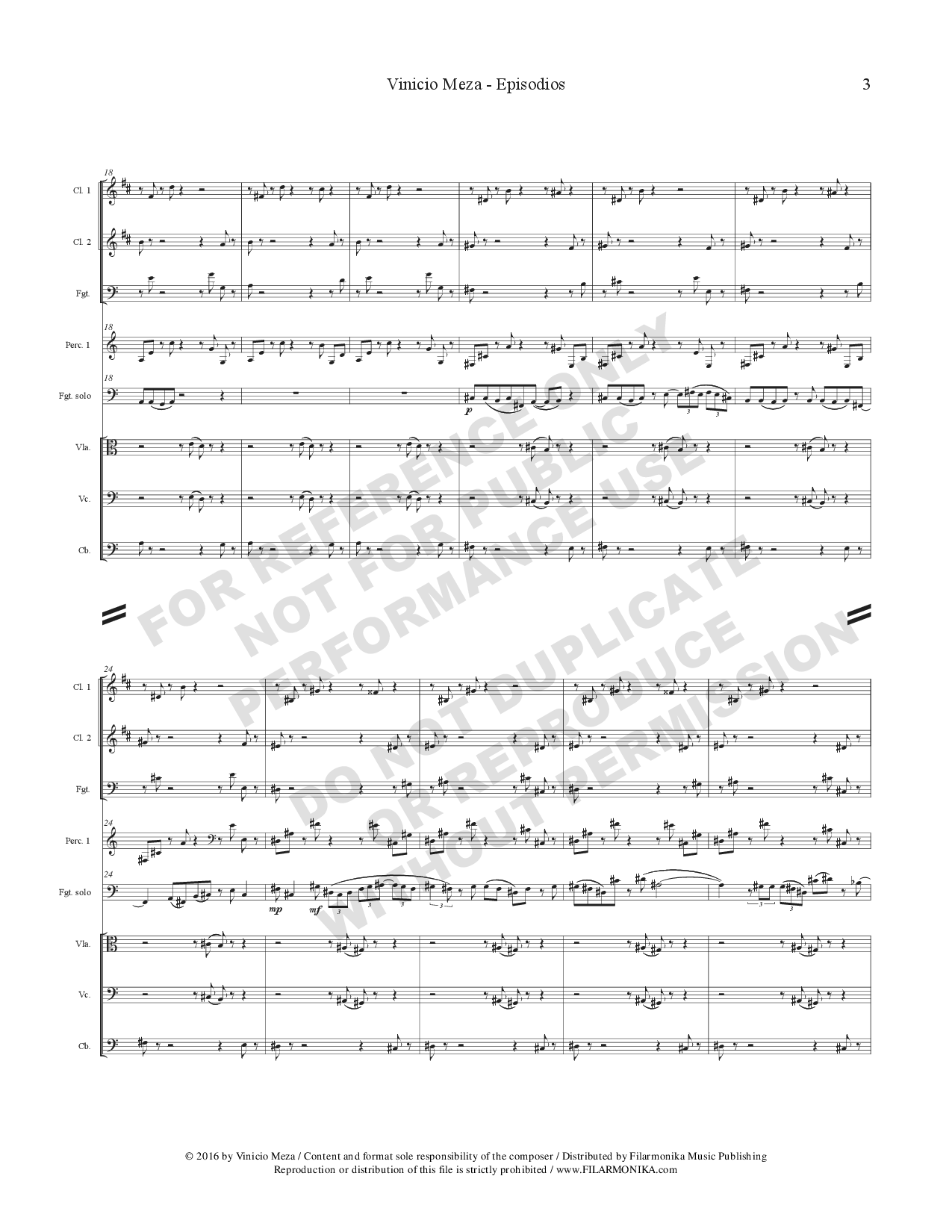 Episodios, for basoon and orchestra