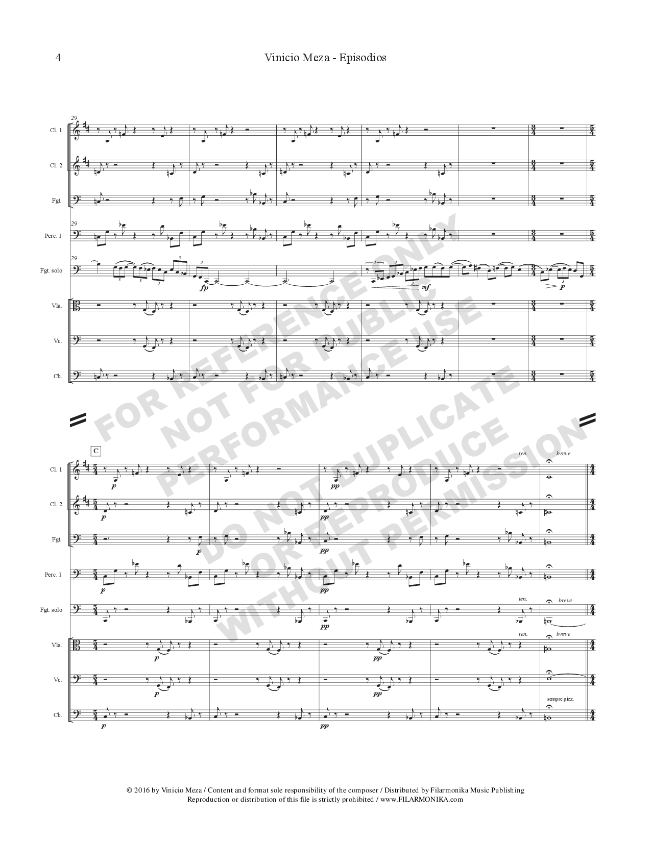 Episodios, for basoon and orchestra
