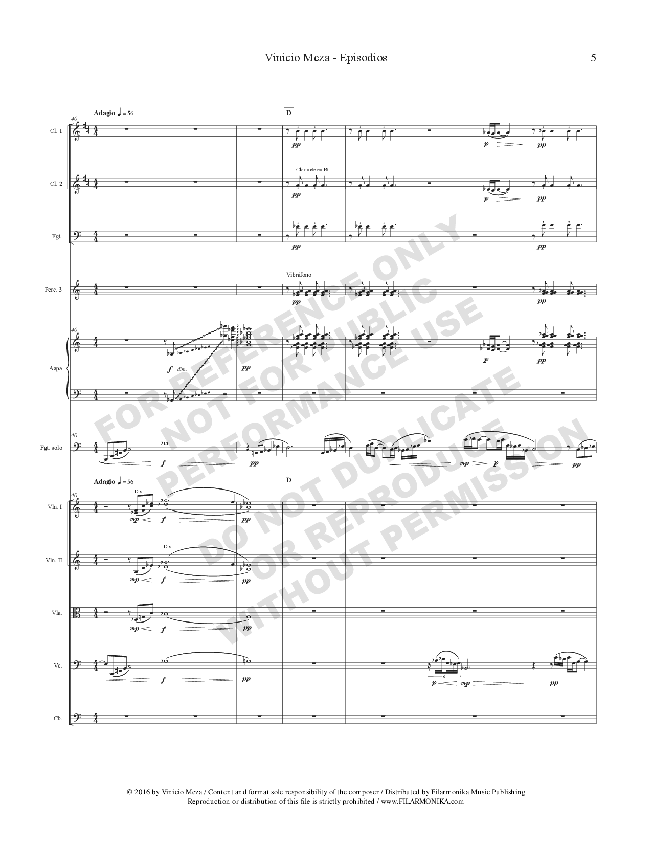 Episodios, for basoon and orchestra