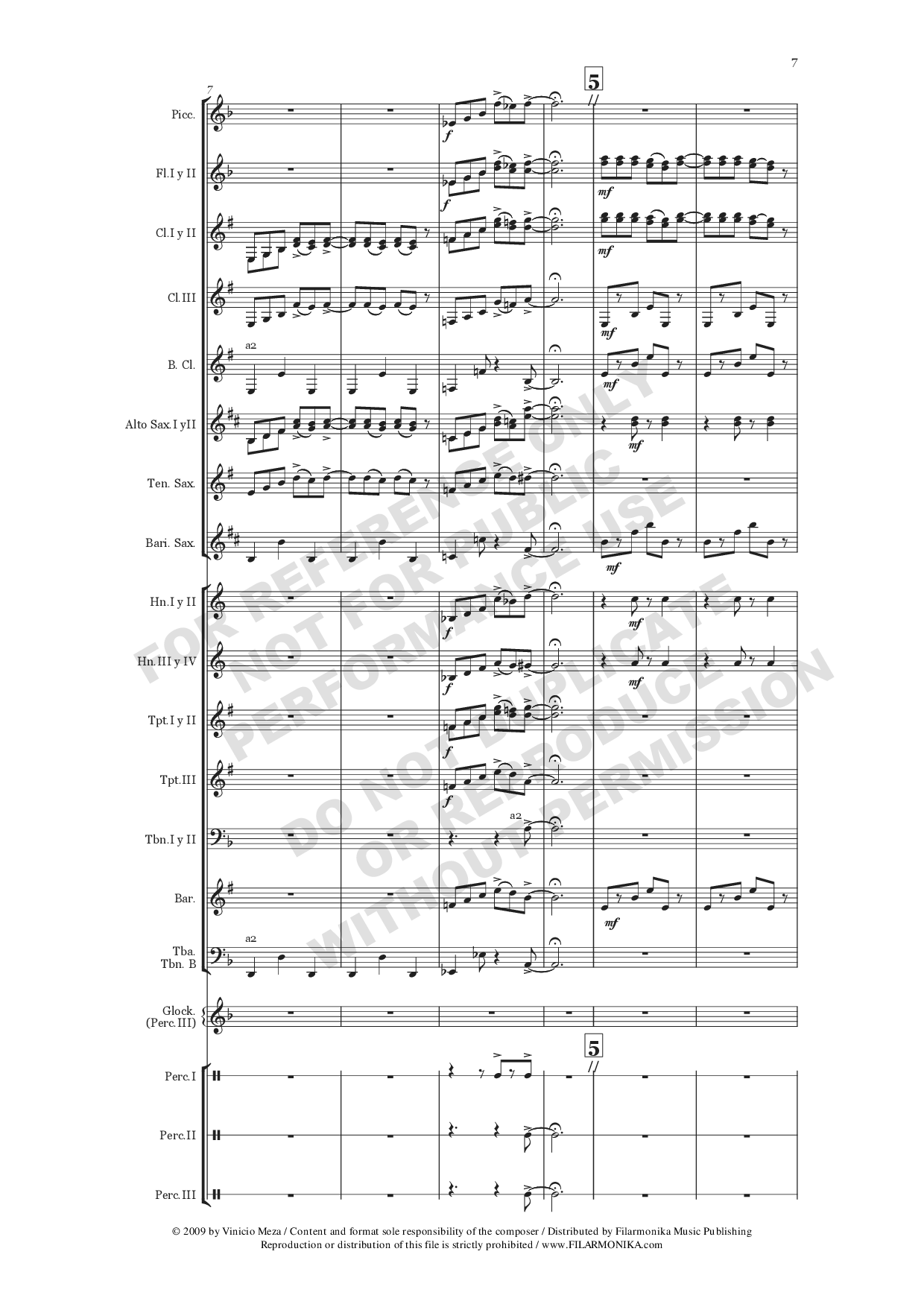 Preludio y Scherzo, for concert band