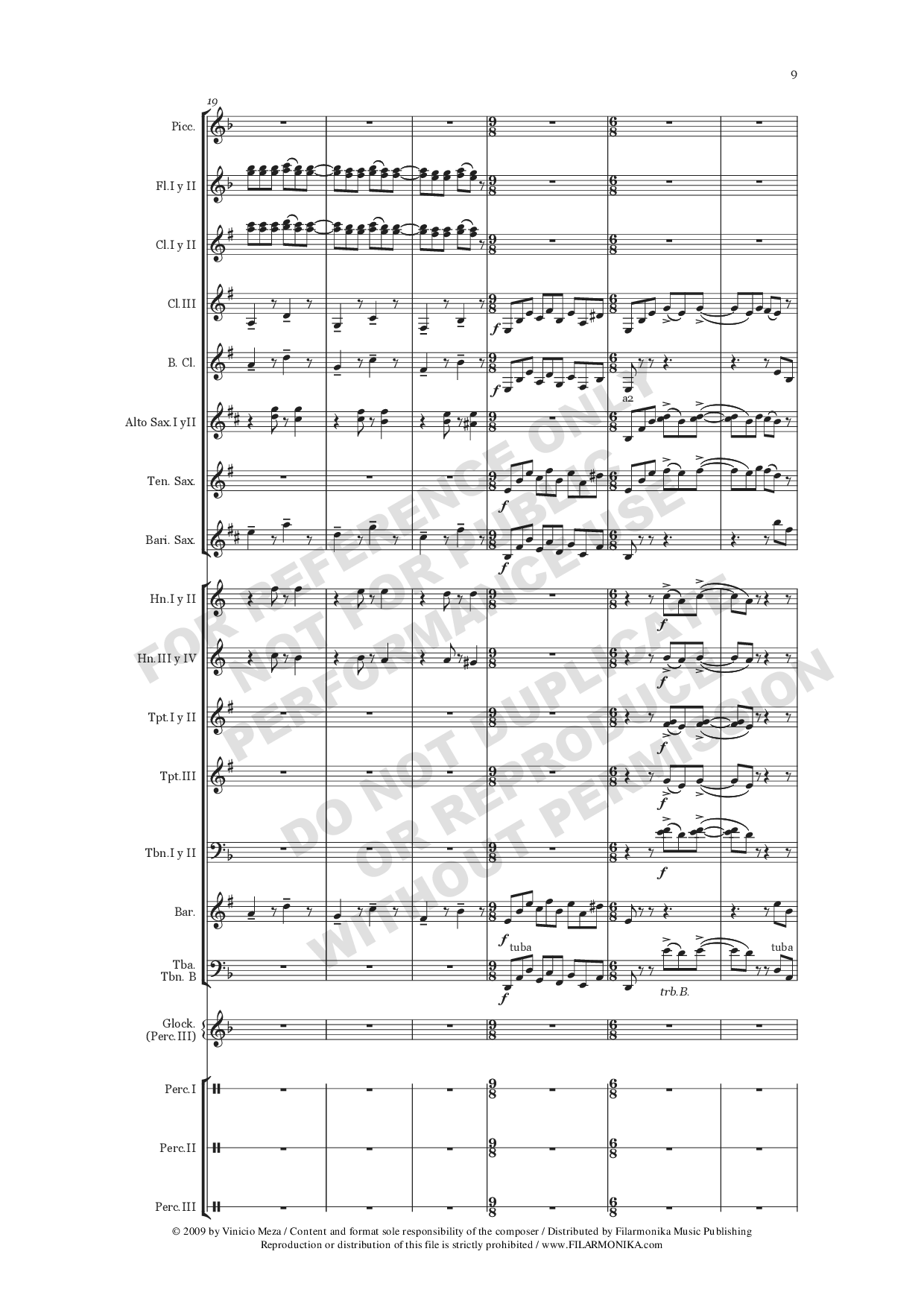 Preludio y Scherzo, for concert band