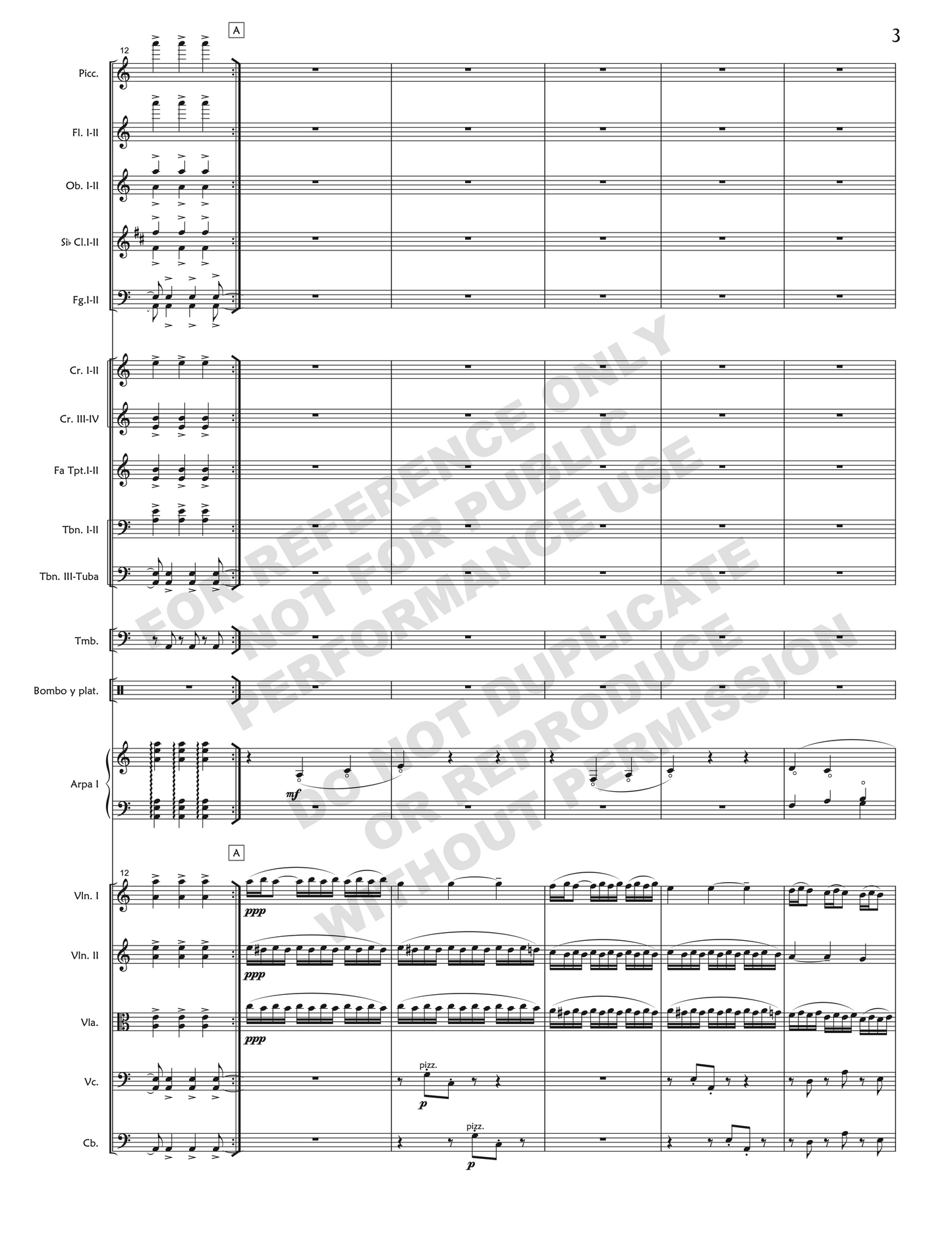 Danza Fantástica, for orchestra