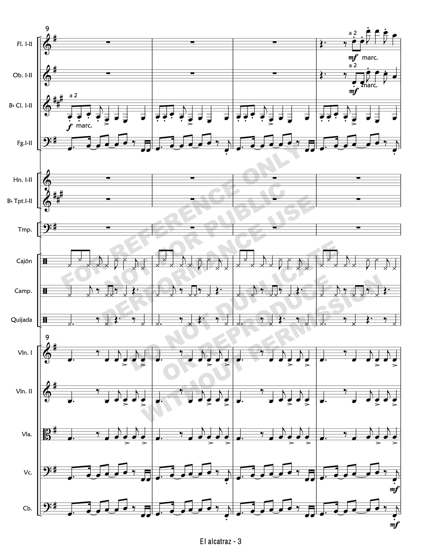 El alcatraz (arr. Álvarez)