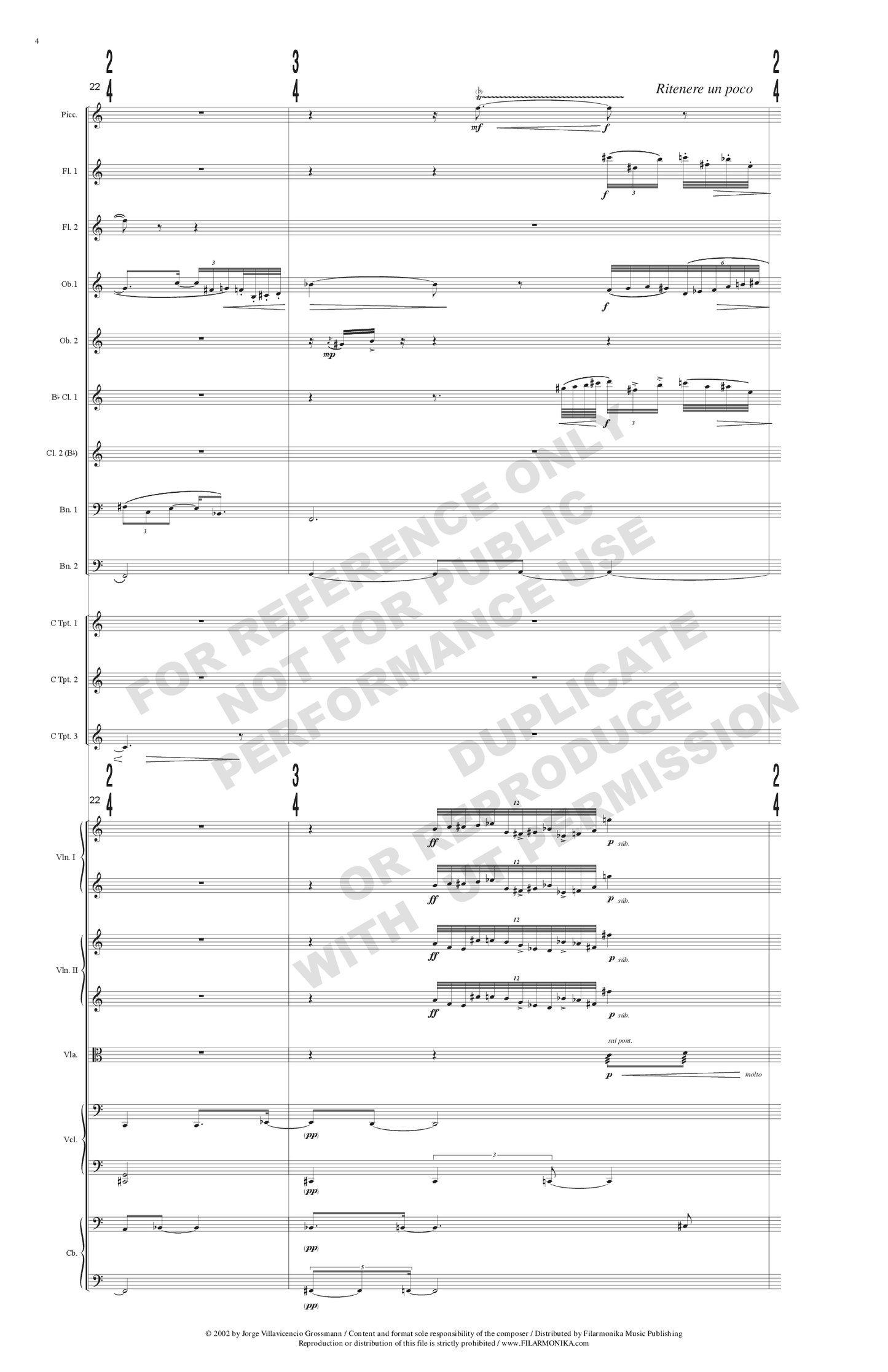 Pasiphaë, for orchestra