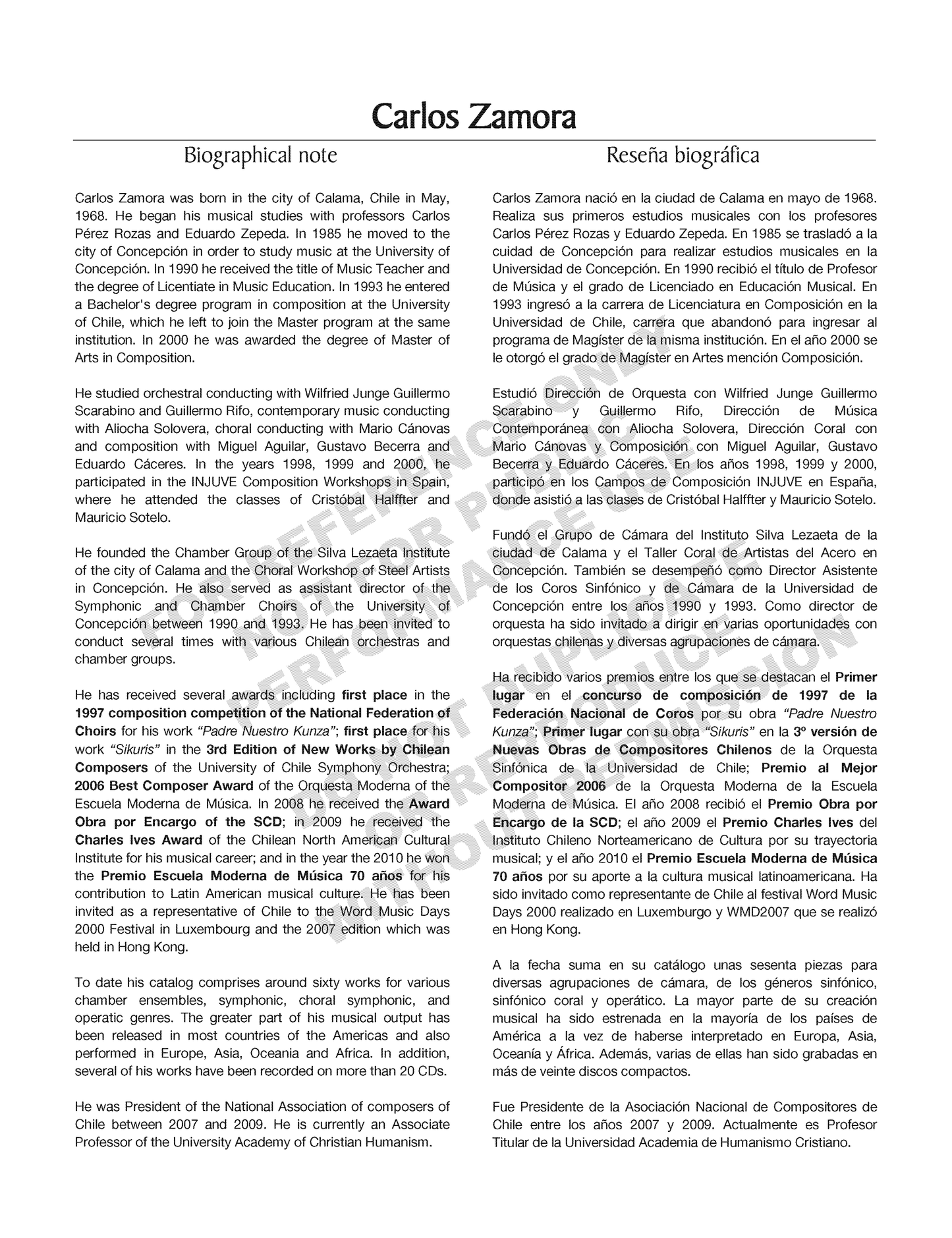 Sikuris, for chamber orchestra