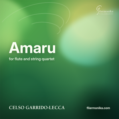 Filarmonika cover - Amaru, for flute and string quartet