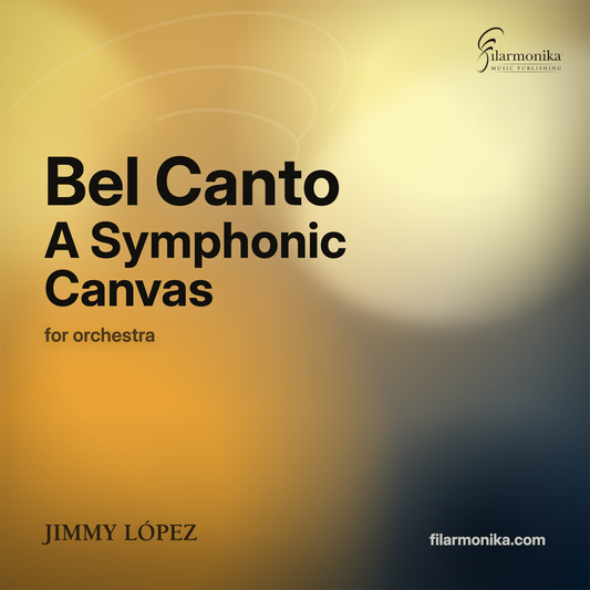 Filarmonika cover - Bel Canto: A Symphonic Canvas, for orchestra
