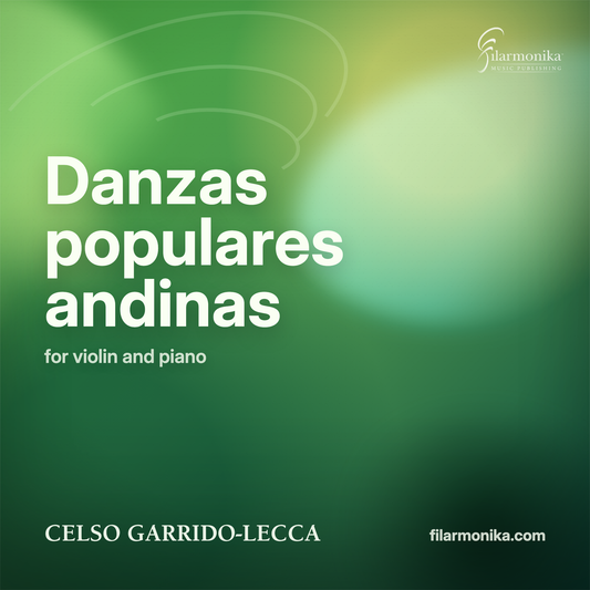 Filarmonika cover - Danzas populares andinas, for violin and piano