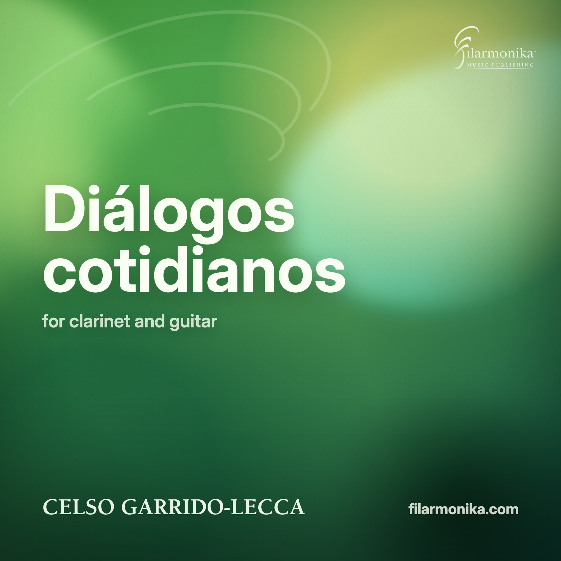 Filarmonika cover - Diálogos cotidianos, for clarinet and guitar