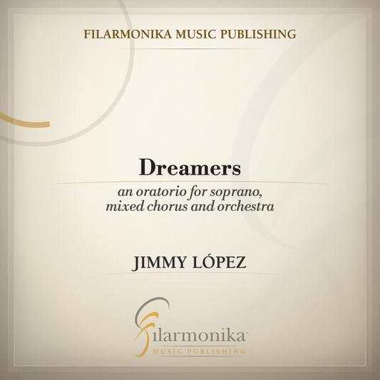 Filarmonika cover - Dreamers, an oratorio for soprano, mixed chorus and orchestra
