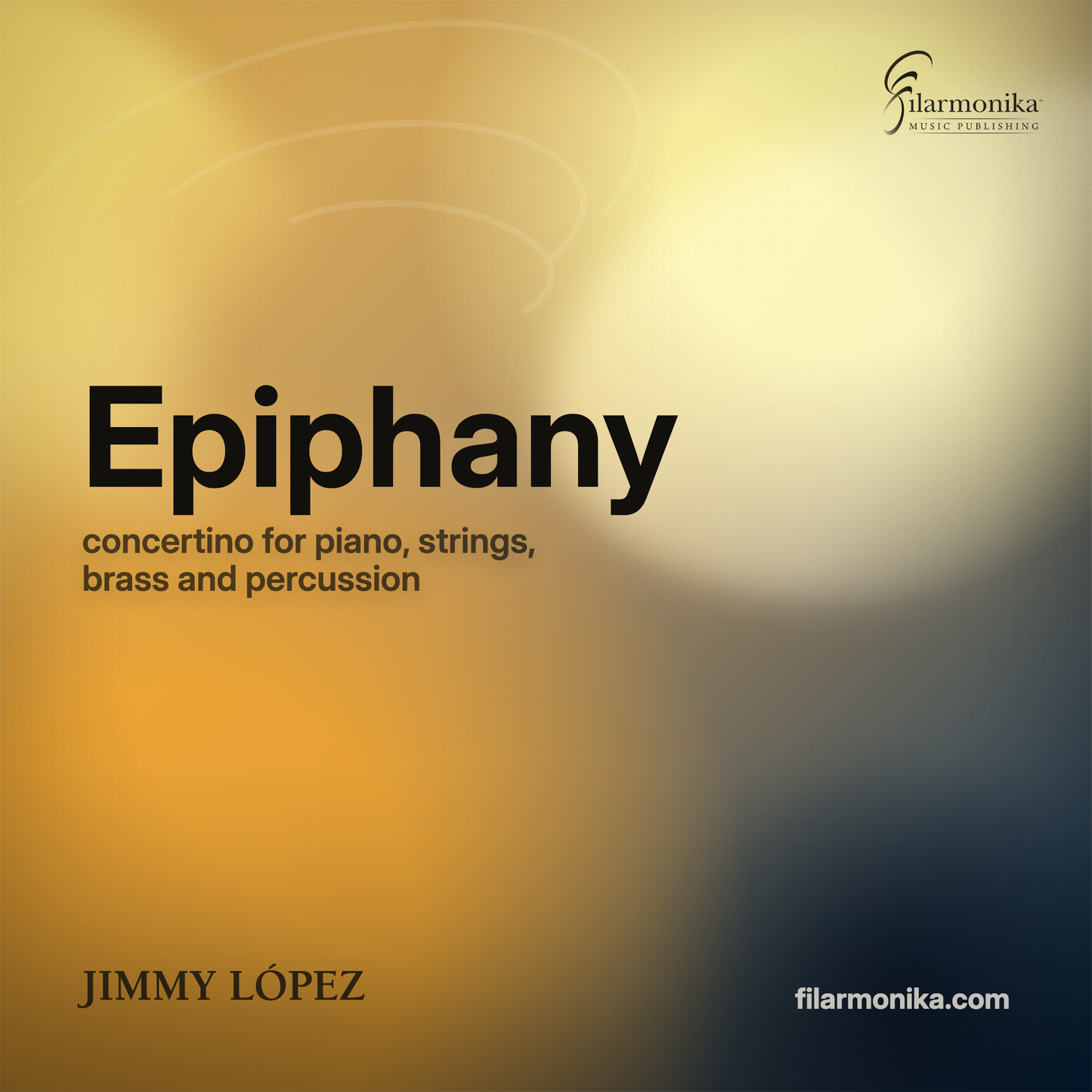 Filarmonika cover - Epiphany, concertino for piano, strings, brass and percussion