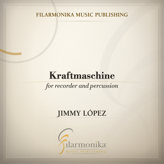 Filarmonika cover - Kraftmaschine, for recorder and percussion