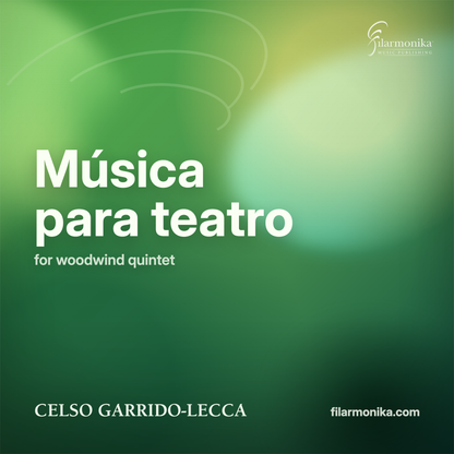 Filarmonika cover - Música para teatro, for woodwind quintet