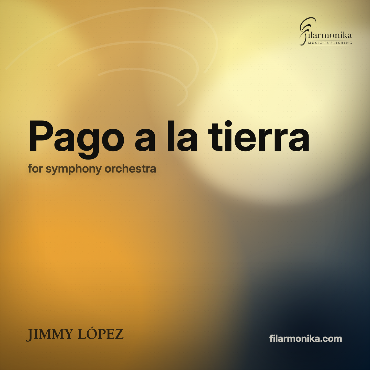 Filarmonika cover - Pago a la tierra, for symphony orchestra