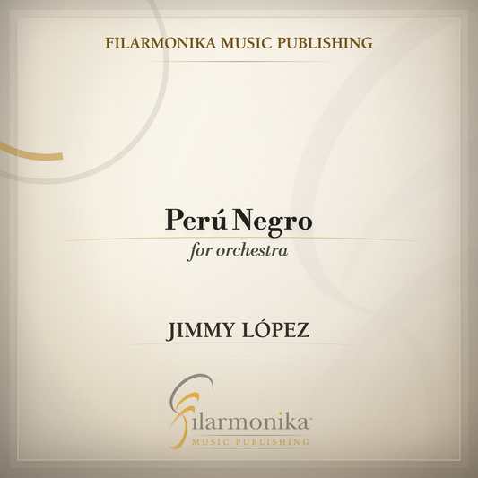 Filarmonika cover - Perú Negro, for orchestra