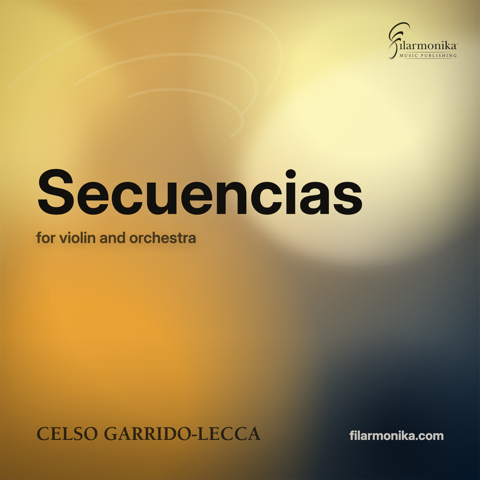 Filarmonika cover - Secuencias, for violin and orchestra