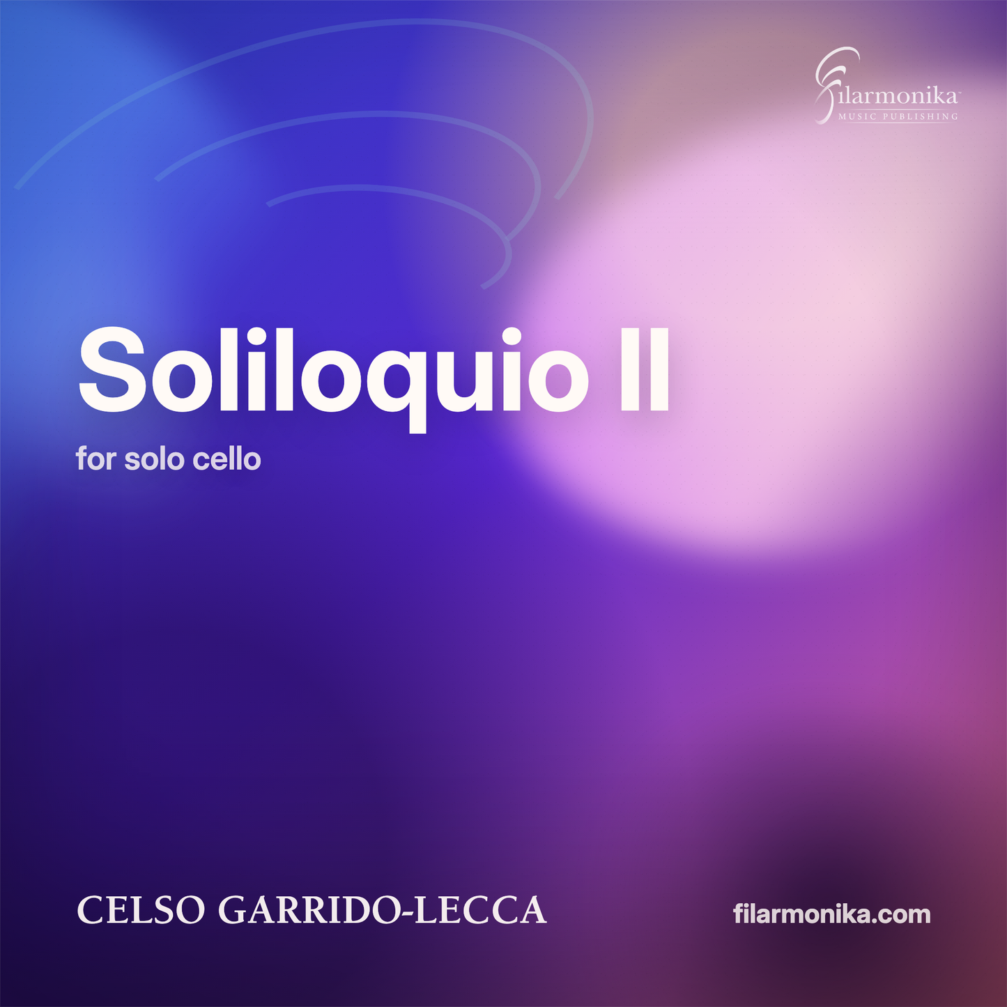 Filarmonika cover - Soliloquio II, for solo cello