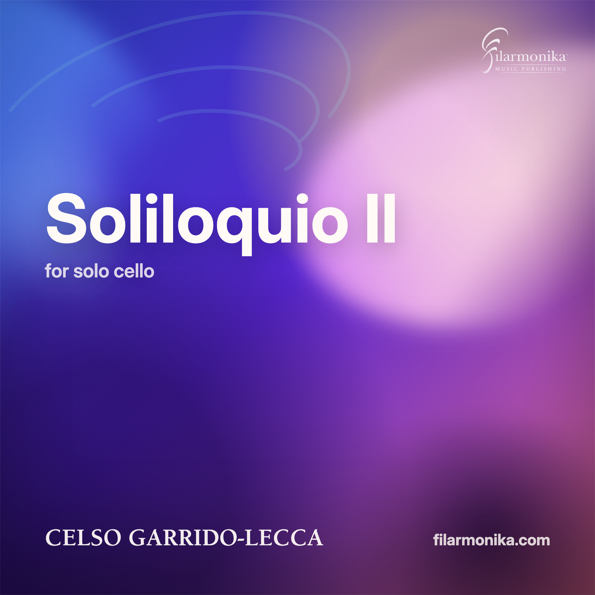 Filarmonika cover - Soliloquio II, for solo cello