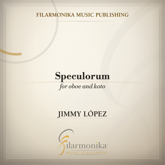 Filarmonika cover - Speculorum, for oboe and koto
