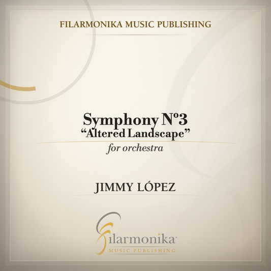 Filarmonika cover - Symphony Nº 3: Altered Landscape, for orchestra