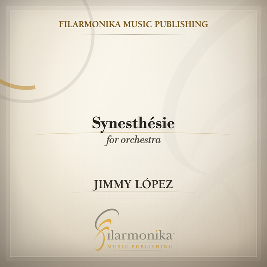 Filarmonika cover - Synesthésie, for orchestra