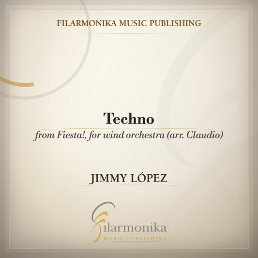 Filarmonika cover - Techno, for Fiesta!, for wind orchestra (arr. Claudio)