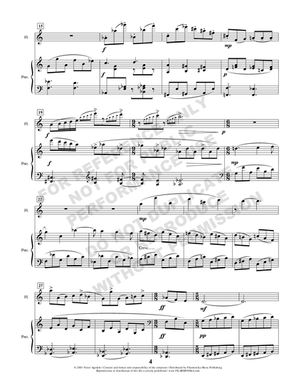 Caramanta, for flute and piano