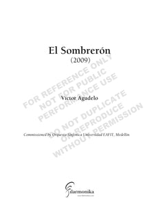El Sombrerón, for orchestra