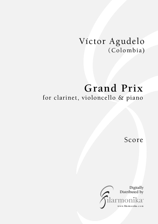 Grand prix, for clarinet, cello, and piano