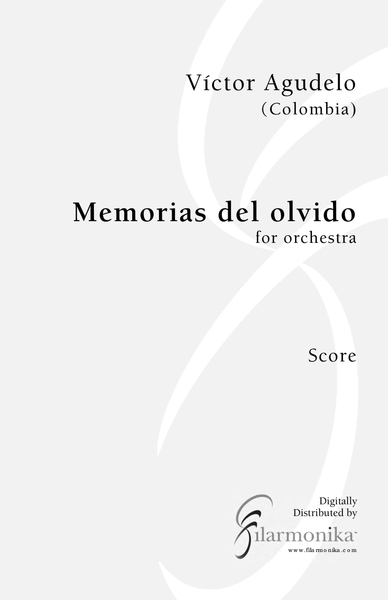 Memorias del olvido, for orchestra