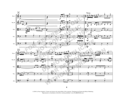 Rosalbita, for string orchestra