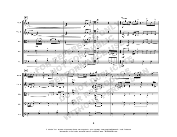 Rosalbita, for string orchestra
