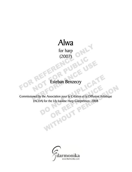 Alwa, for harp