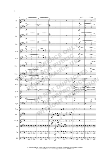 Adaptation of A "Midsummer Night's Dream", for orchestra
