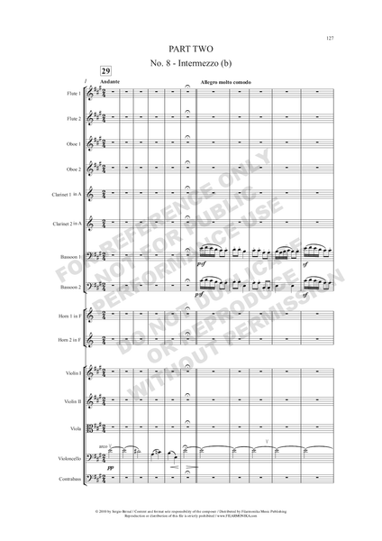 Adaptation of A "Midsummer Night's Dream", for orchestra