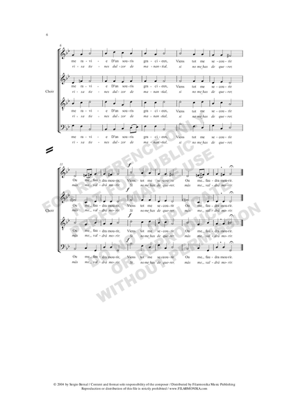 Variaciones sobre la pavana "Belle qui tiens ma vie", for choir and orchestra