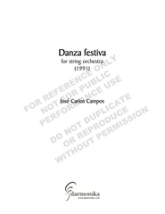 Díptico, for string orchestra