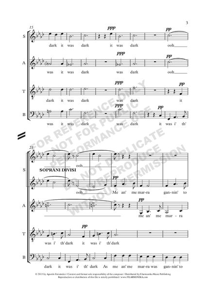 Collier's Rant, for choir