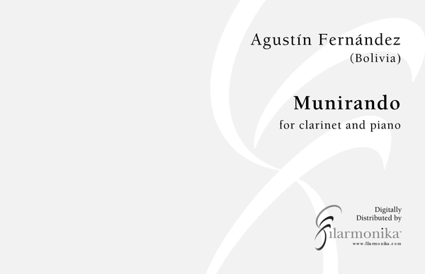 Munirando, for clarinet and piano