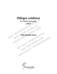 Diálogos cotidianos, for clarinet and guitar
