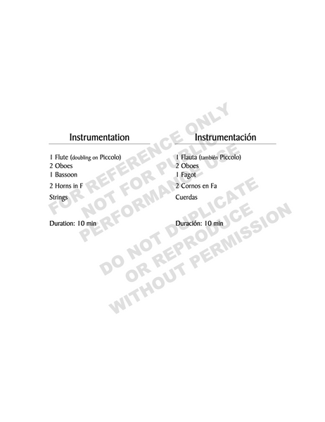 Eventos, for chamber orchestra