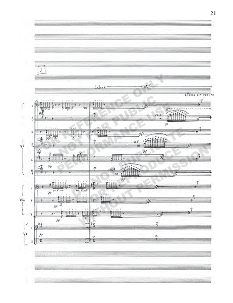 Eventos, for chamber orchestra
