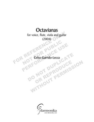 Octavianas, for voice and chamber ensemble