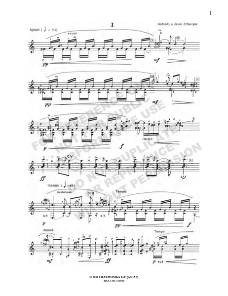 Simpay, for solo guitar