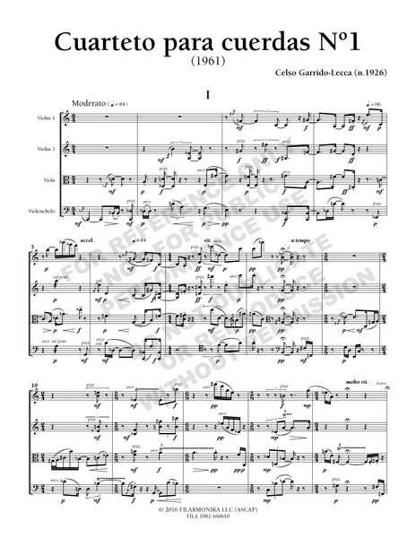 String Quartet Nº 1